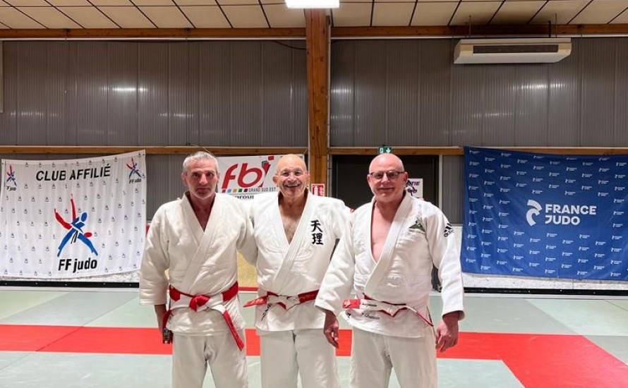Rencontre interclub avec Guy Smaïli, 8éme dan de judo